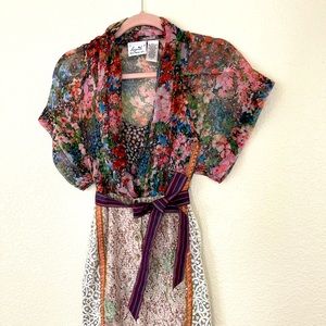 Gorges Byron Lars dress purchased at Anthropology